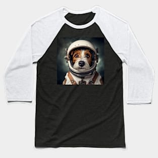 Astro Dog - Russell Terrier Baseball T-Shirt